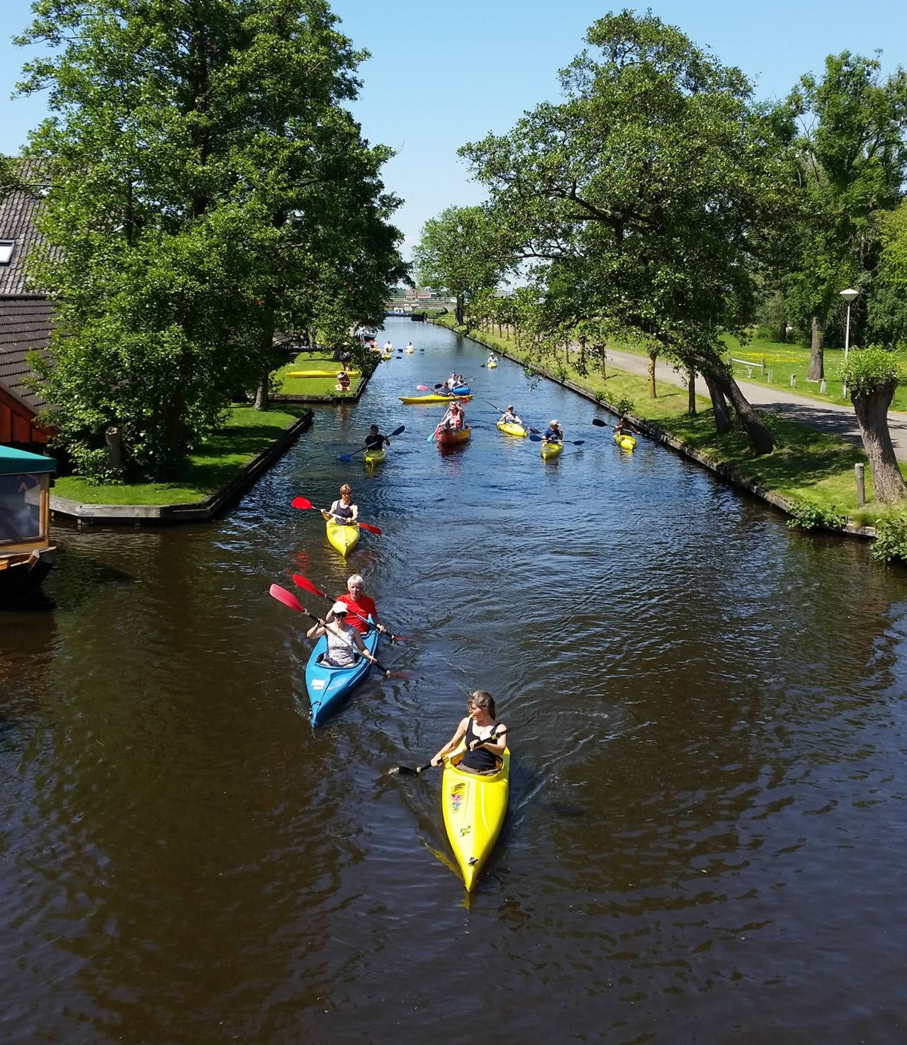 1-persoons kajak van Arendshorst Buitenactiviteiten Giethoorn in Giethoorn